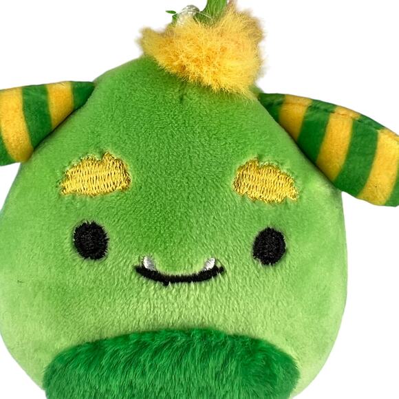 Squishmallow Callum the Monster Halloween Plush Stuffed Animal with Clip 3.5” - Picture 3 of 11